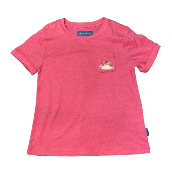Eddie Bauer Youth Girls 3-Pack T-Shirt Set - Pink, (6) Size Small - Picture 2 of 4